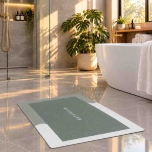 Ultra-Absorbent Diatomite Bath Mat